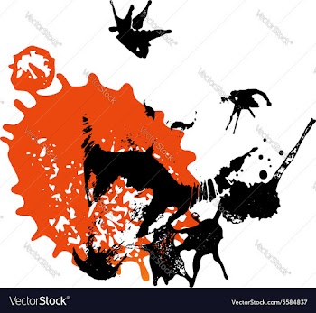 Grunge Cat4 vector image