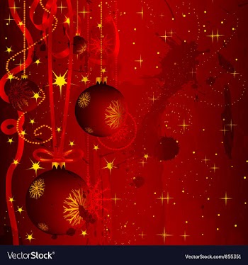 Grunge christmas greeting card vector image