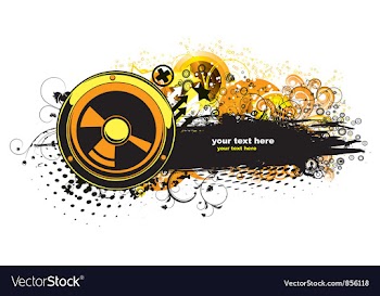 Grunge concert poster vector image