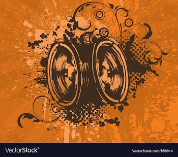 Grunge concert poster vector image