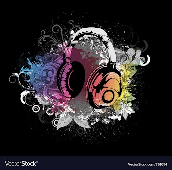 Grunge concert poster vector image