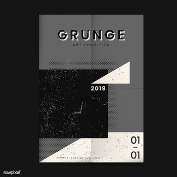 Grunge distressed texture poster | Free stock vector - 554433