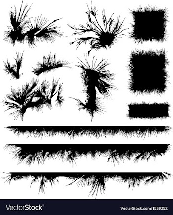 Grunge elements vector image