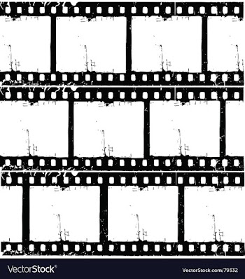 Grunge film vector image