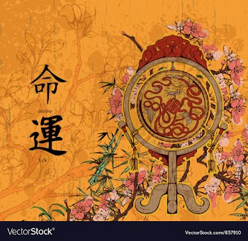 Grunge floral background vector image