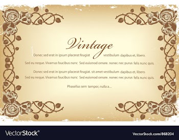 Grunge floral frame vector image