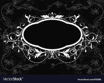 Grunge floral frame vector image