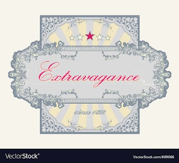 Grunge floral label vector image