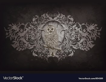 Grunge floral vector image