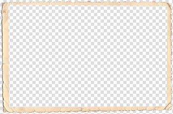 Grunge frames, rectangular beige frame transparent background PNG clipart