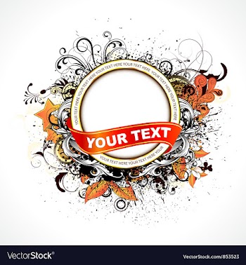 Grunge label vector image