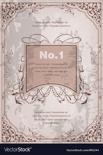 Grunge label vector image