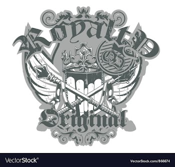 Grunge label vector image