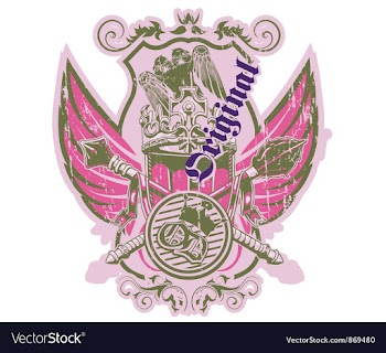 Grunge label vector image