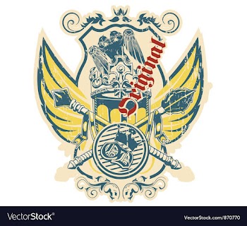Grunge label vector image