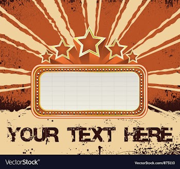 Grunge neon sign vector image