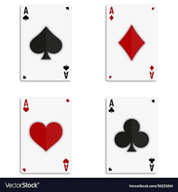 grunge poker card