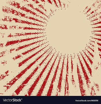 Grunge rays background vector image