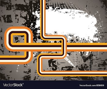Grunge retro background vector image