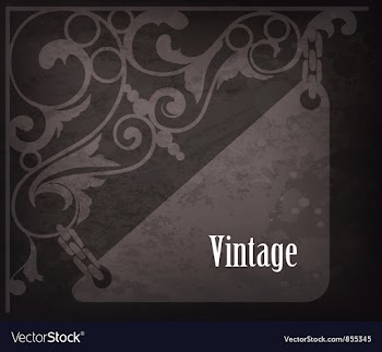 Grunge rought iron sign vector image