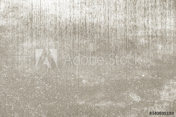 Grunge scratched white gold concrete textured background