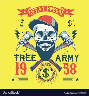 grunge skull paint stay fresh