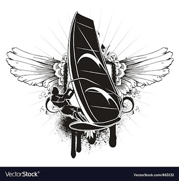 Grunge summer emblem vector image