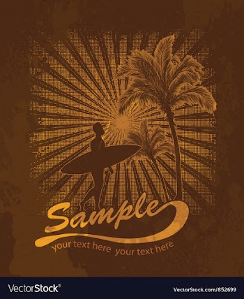  					Grunge summer vector image														