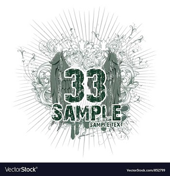 Grunge t-shirt design vector image
