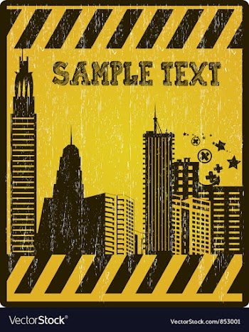 Grunge under construction sign vector image