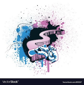 Grunge urban background vector image