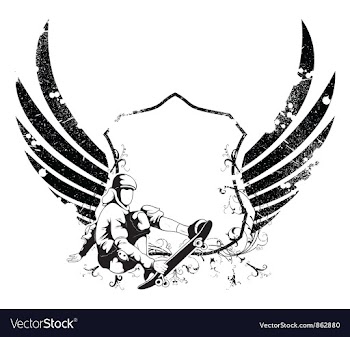 Grunge urban emblem vector image