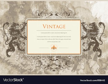 Grunge vintage emblem vector image