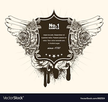 Grunge vintage emblem vector image