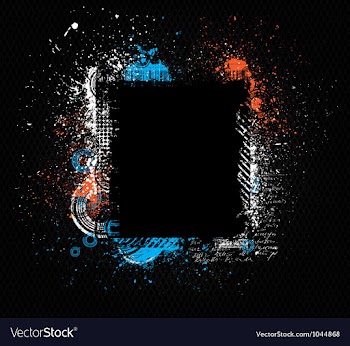 Grungy background vector image