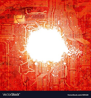 Grungy background vector image