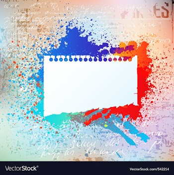 Grungy background vector image