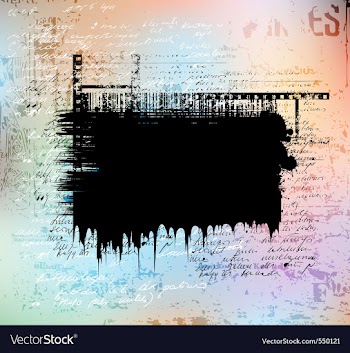 Grungy background vector image