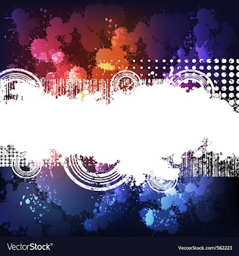 Grungy background vector image