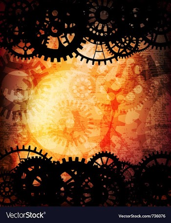 Grungy background vector image