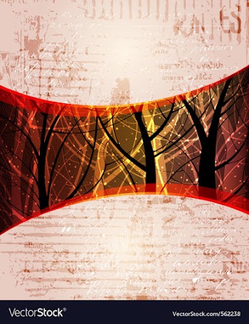 Grungy banner vector image