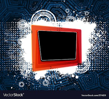 Grungy banner vector image
