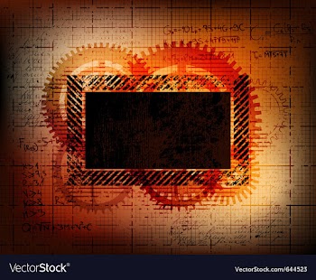 Grungy banner vector image