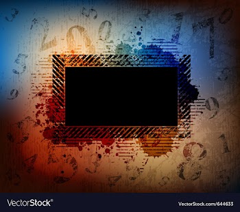 Grungy banner vector image