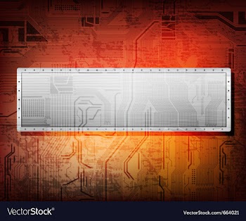 Grungy banner vector image