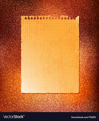 Grungy paper sheet vector image