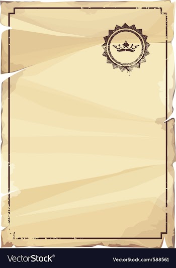  					Grungy parchment vector&nbsp;image														