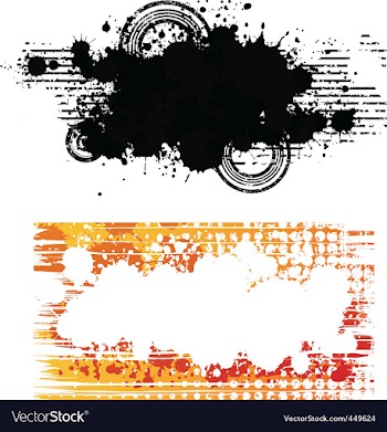 Grungy vector image