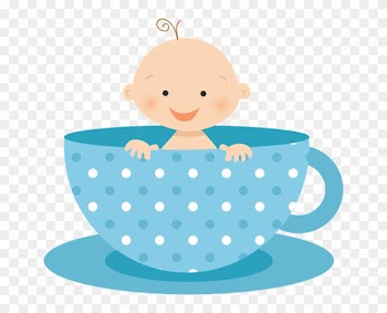 Grávida E Bebê - Baby Shower Boy Png