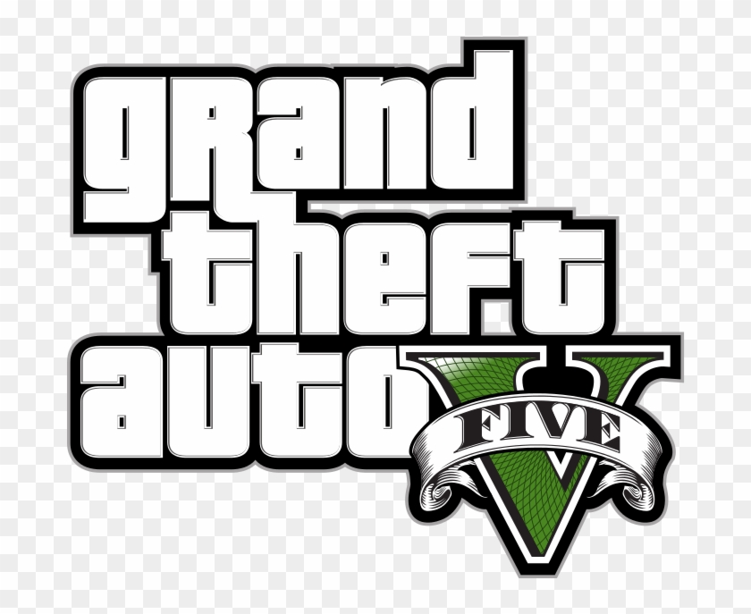 Gta5 Logo O - Grand Theft Auto V Logo